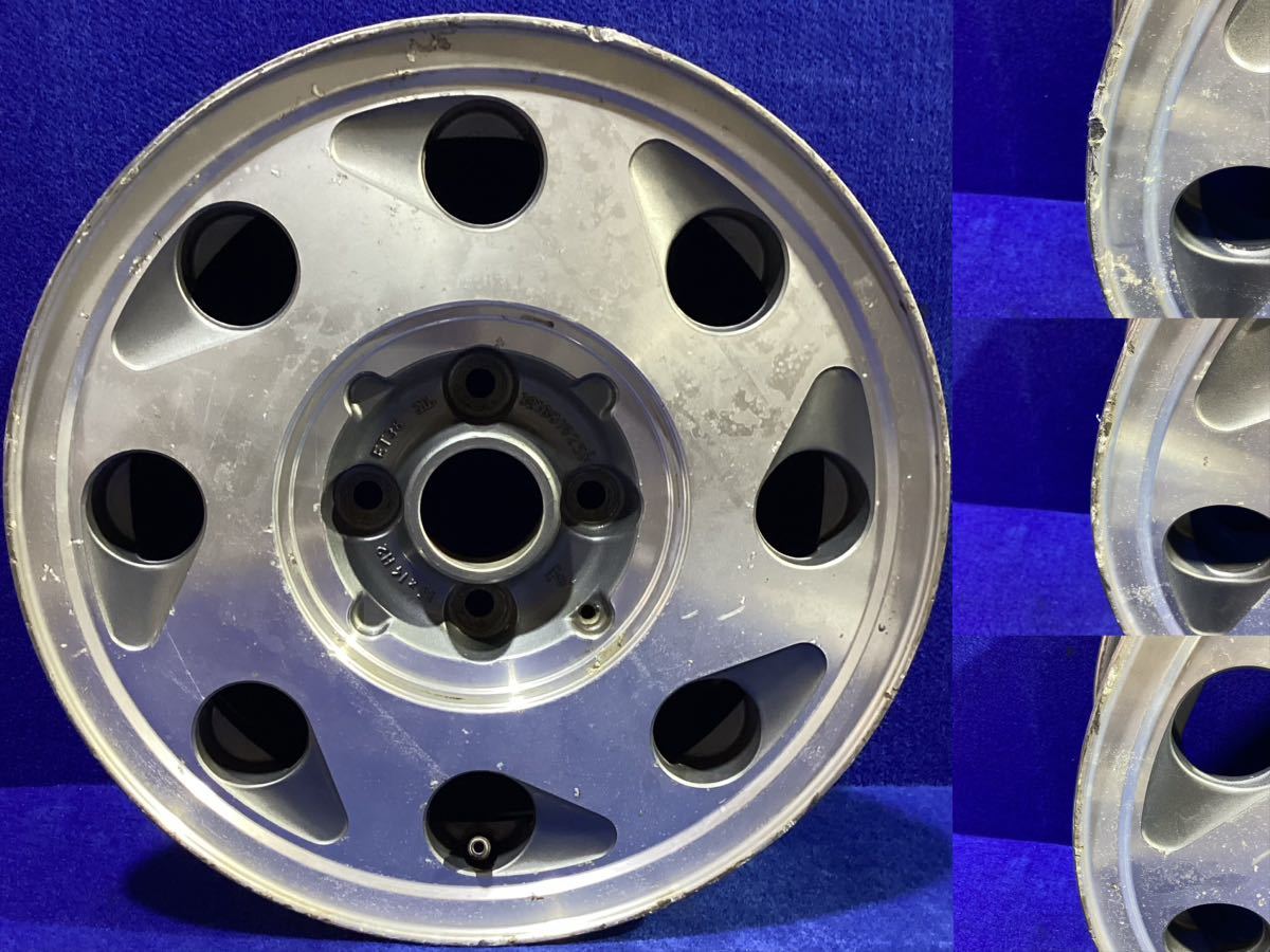  rare!* Volkswagen Golf Ⅱ*14 -inch * original wheel *14x6J/ offset +38/PCD100-4H*4 pcs set * old car 