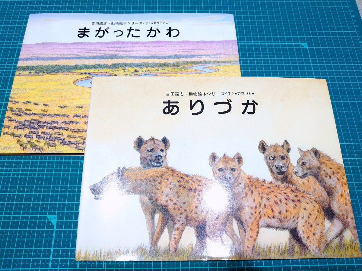 絵本2冊セット 吉田遠志 動物絵本シリーズ7/8アフリカ『ありづか 絵本2冊セット 吉田遠志 動物絵本シリーズ7/8アフリカ『ありづか