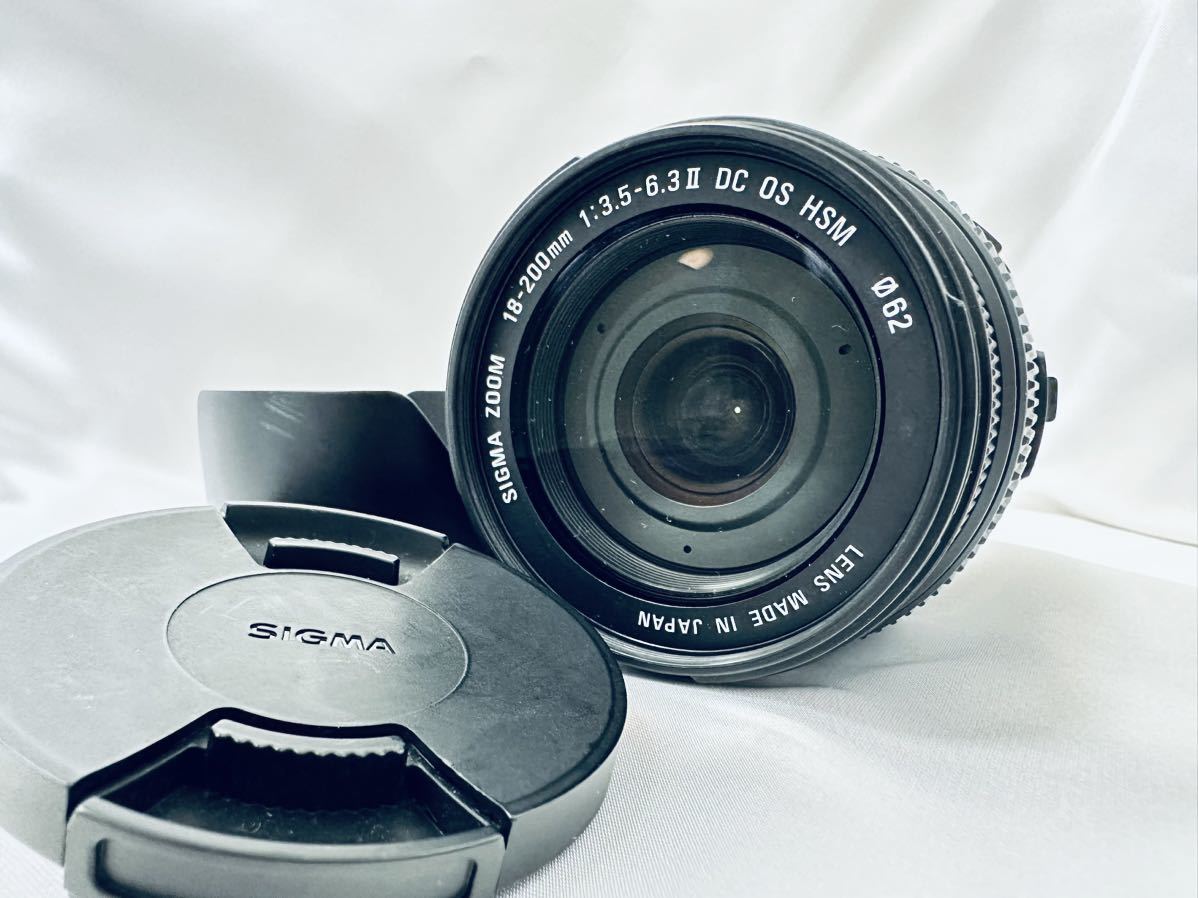 独特な 18-200mm Sigma シグマ 【極上美品】 F3.5-6.3 #L-0092 HSM OS