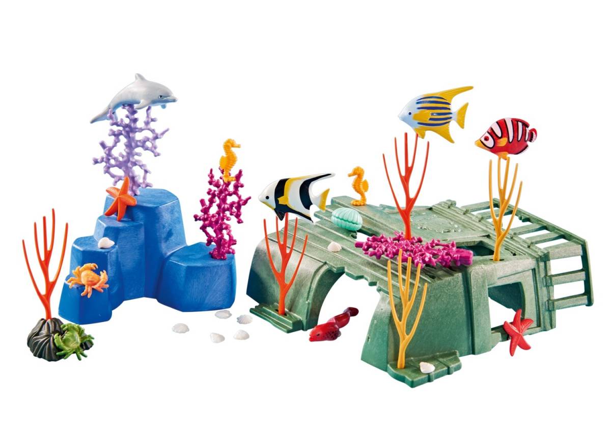  prompt decision! new goods PLAYMOBIL Play Mobil 6545 sea. living thing . coral .