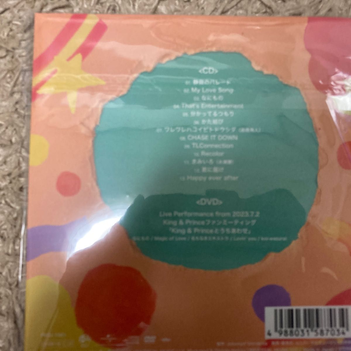 Dear Tiara盤【CD+DVD】 ※56Pフォトブック型ジャケット　ステッカーシート(A6サイズ）
