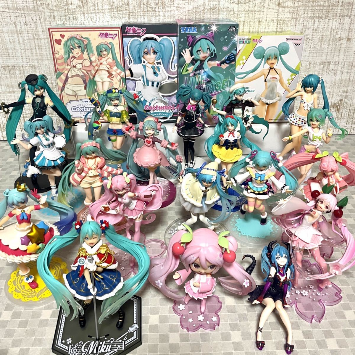 ヤフオク! - 【初音ミク フィギュア 未開封含むまとめ売り】hatsun...