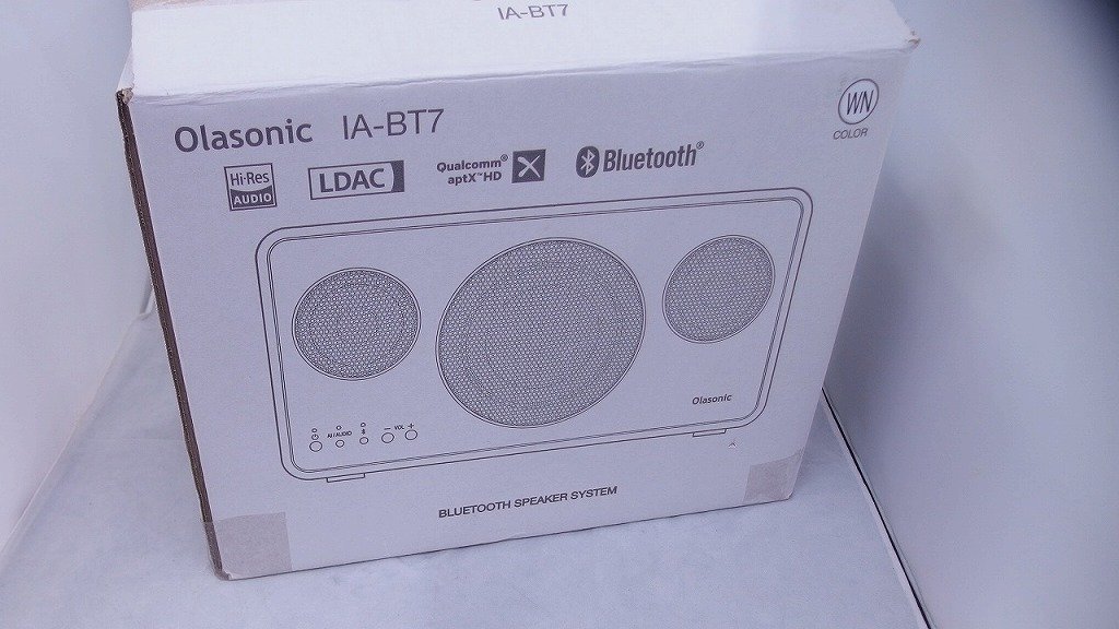 オラソニック Olasonic 品 ハイレゾ対応 Bluetoothスピーカー IA-BT7
