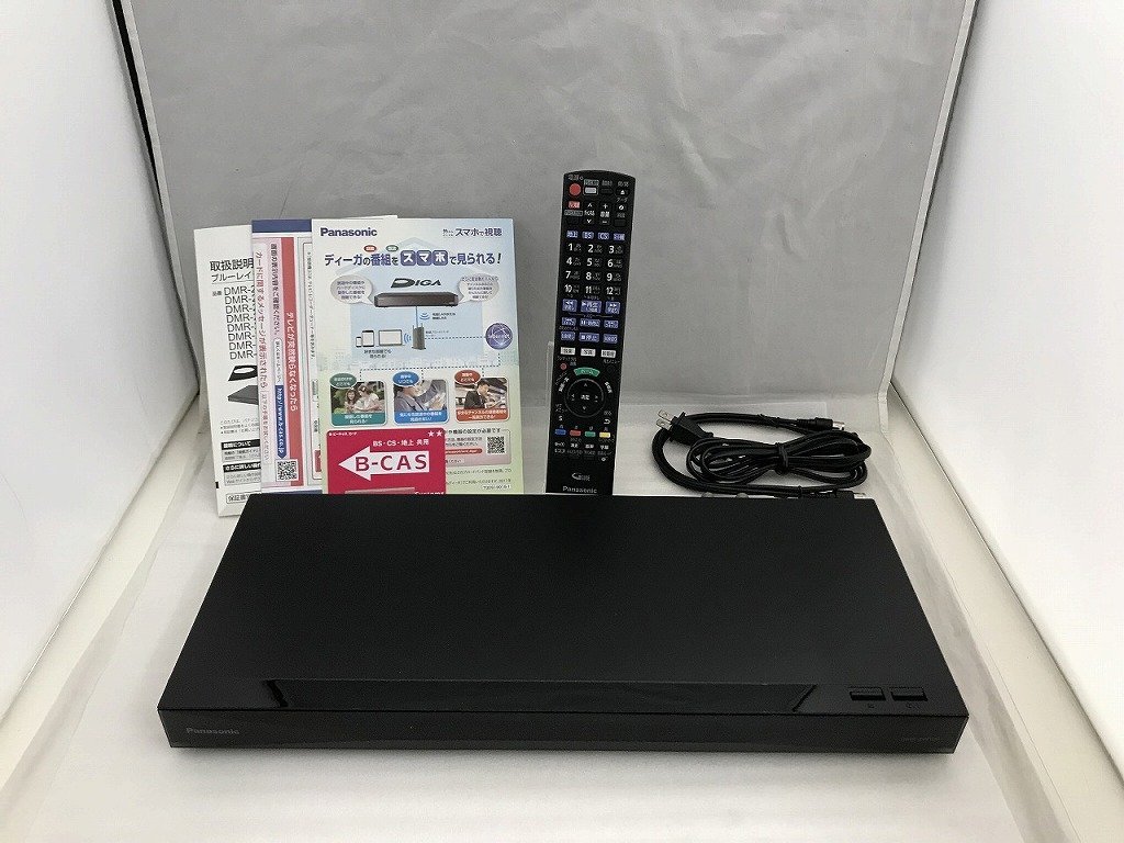 定番 Panasonic パナソニック BD/HDD DMR-2W100 ブラック おうち