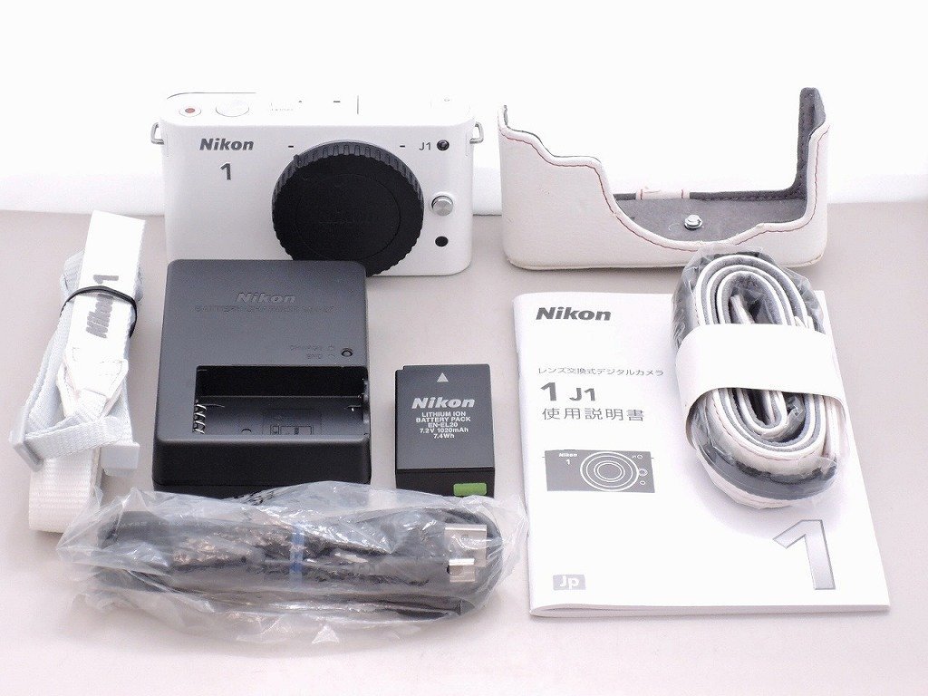 2022新作モデル ニコン J1 Nikon1 ホワイト ボディ ミラーレス一眼