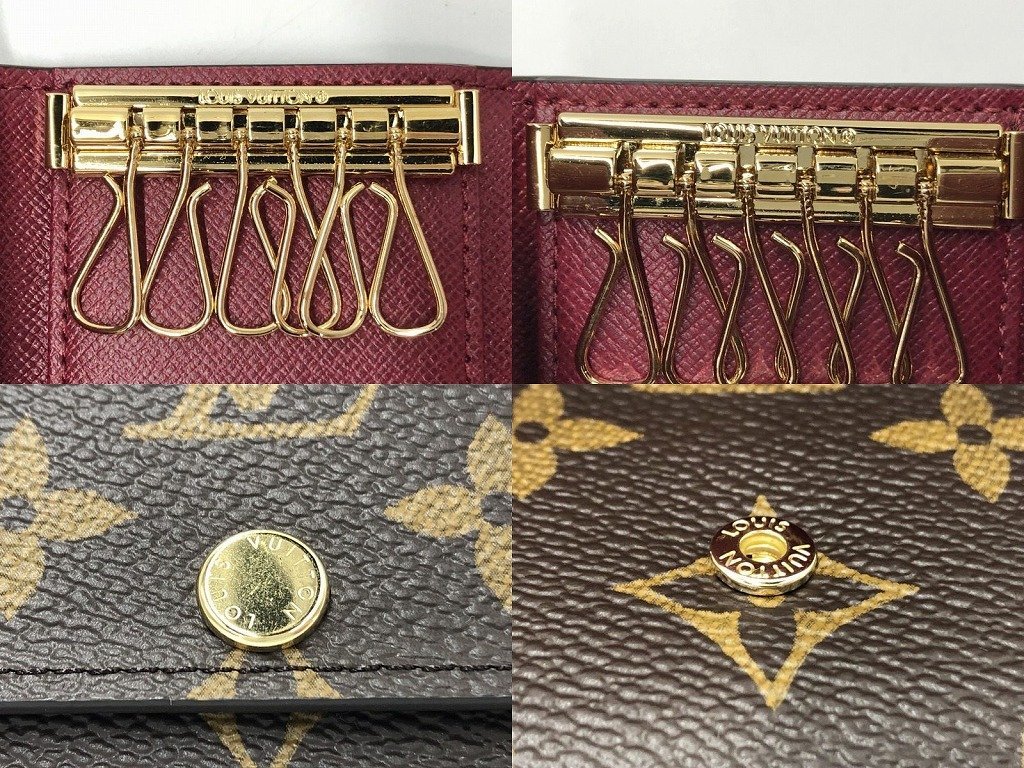 LOUIS VUITTON キーケース/フューシャ-