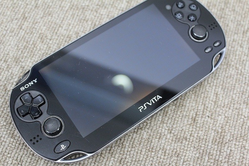 ソニー SONY PSVITA クリスタル・ブラック Wi-Fiモデル PCH-1000