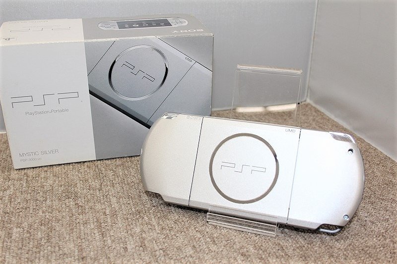 今季ブランド ソニー SONY PSP-3000 ミスティックシルバー PSP PSP3000シリーズ