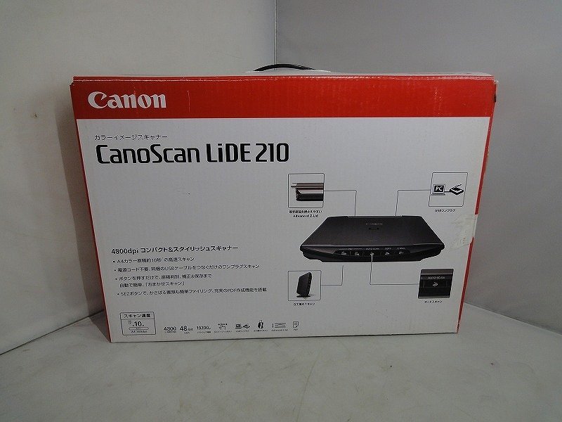 季節のおすすめ商品 【未使用】 キヤノン 210 LiDE スキャナ Canon