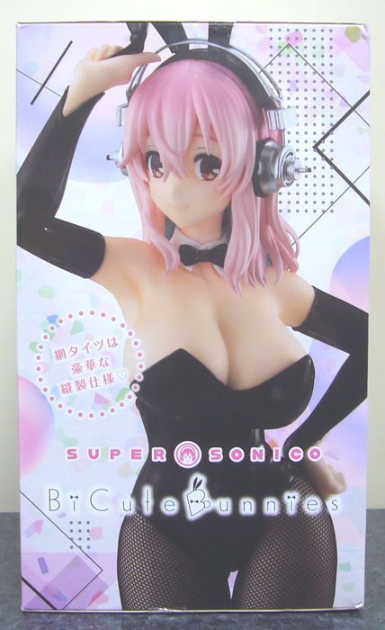 BiCute Bunnies Figure black color ver. red color ver.* Super Sonico ba knee 