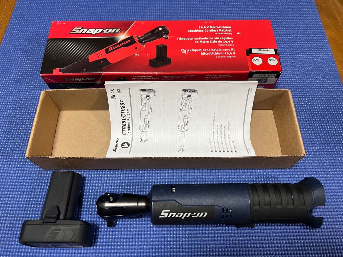 スナップオン新型 3/8 CTR861MBW1 電動 リングライト付|Yahoo スナップオン新型 3/8 CTR861MBW1 電動 リングライト付|Yahoo