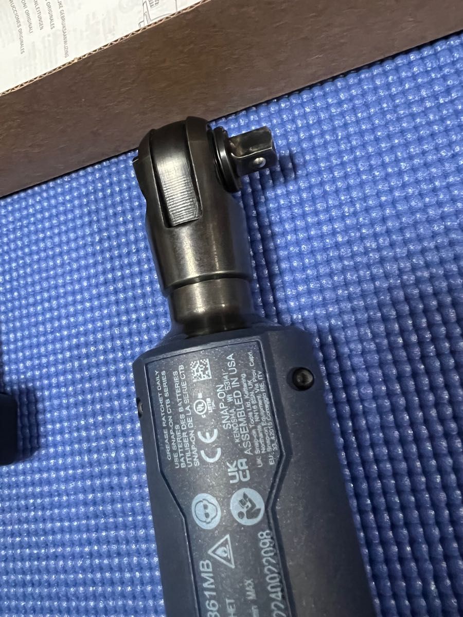 スナップオン新型 3/8 CTR861MBW1 電動 リングライト付|Yahoo スナップオン新型 3/8 CTR861MBW1 電動 リングライト付|Yahoo