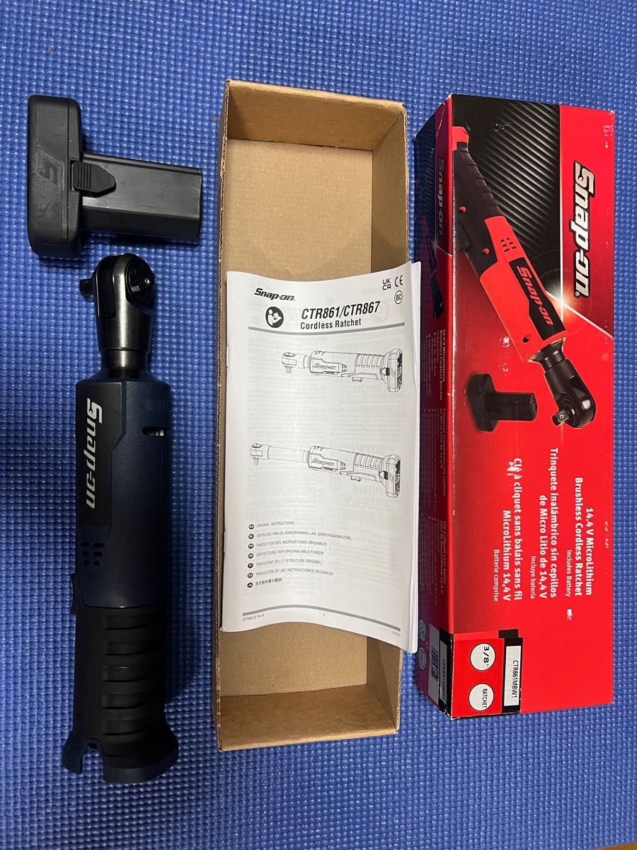 スナップオン新型 3/8 CTR861MBW1 電動 リングライト付|Yahoo スナップオン新型 3/8 CTR861MBW1 電動 リングライト付|Yahoo