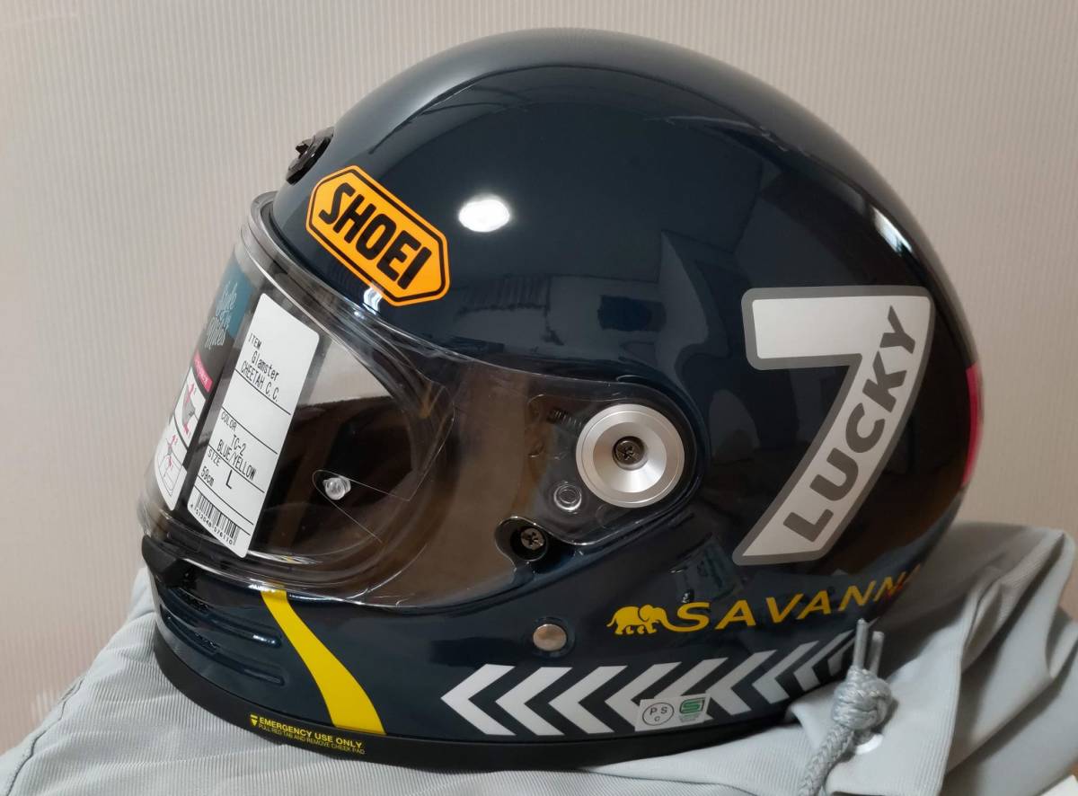 SHOEI Glamster CHEETAH CUSTOM CYCLES TC-2 Lサイズ|Yahoo SHOEI Glamster CHEETAH CUSTOM CYCLES TC-2 Lサイズ|Yahoo