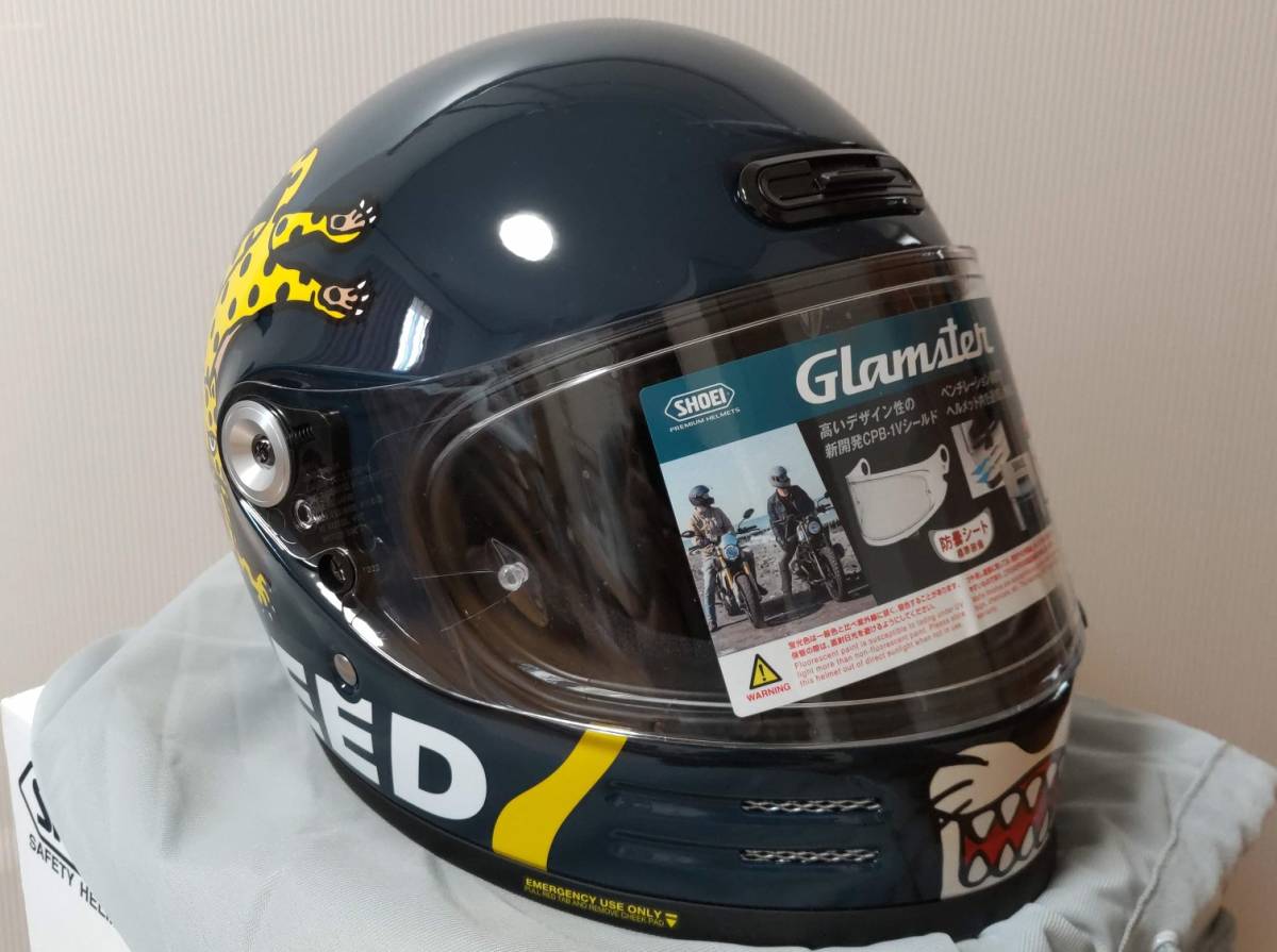 SHOEI Glamster CHEETAH CUSTOM CYCLES TC-2 Lサイズ|Yahoo SHOEI Glamster CHEETAH CUSTOM CYCLES TC-2 Lサイズ|Yahoo
