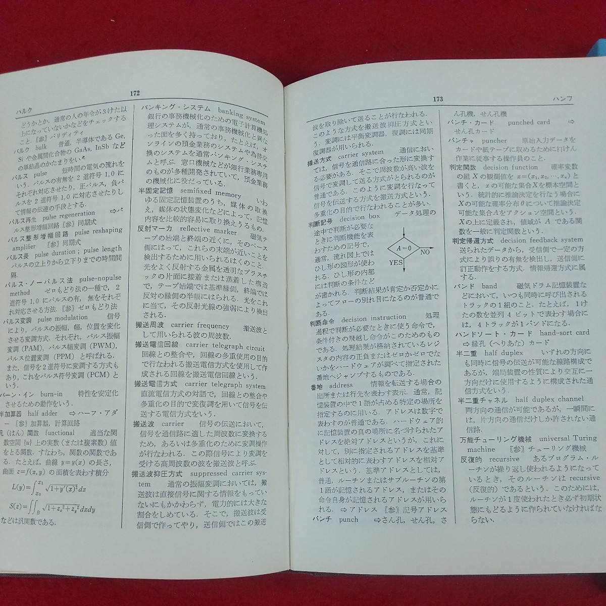 a-429※6 コンピューター用語辞典 コンピューター用語辞典編集委員会編 昭和50年1月15日3版発行 コロナ社 グラフィック・キャラクタ_画像6