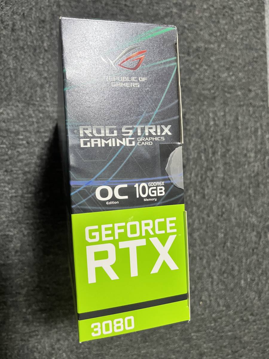 新品　ASUS ROG Strix GeForce RTX 3080 V2 OC Edition 10GB GDDR6X（LHR版） グラフィックスボード ROG-STRIX-RTX3080-O10G-V2-GAMING_画像3