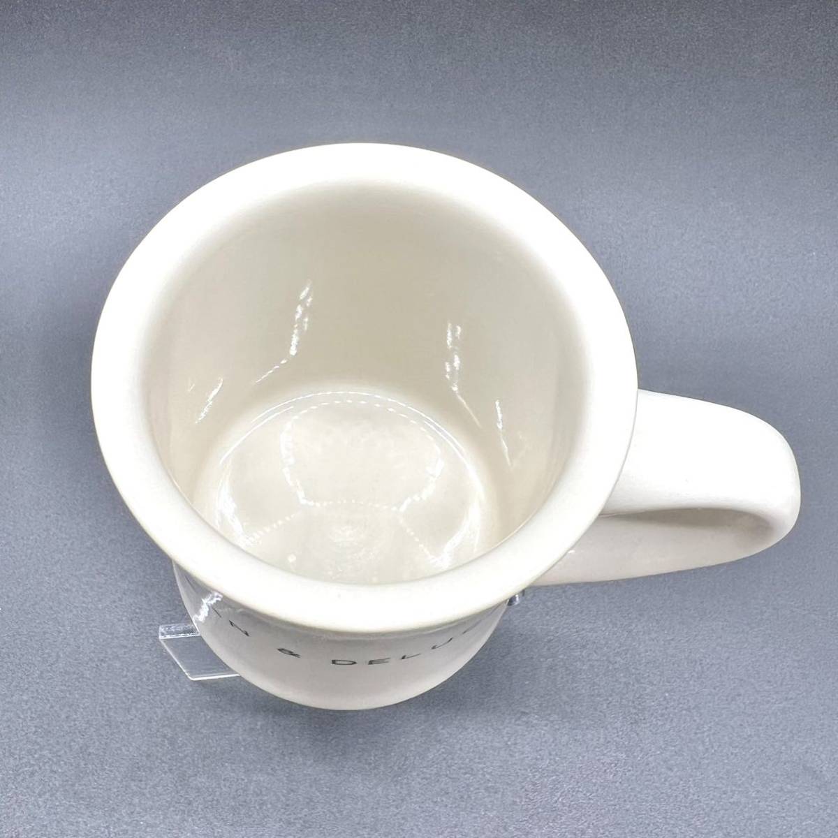 DEAN & DELUCA ディーアンドデルーカ マグカップ 陶器 食器 コーヒー マグ カフェ 人気 ブランドホワイト 珈琲 コップ カップ_画像3