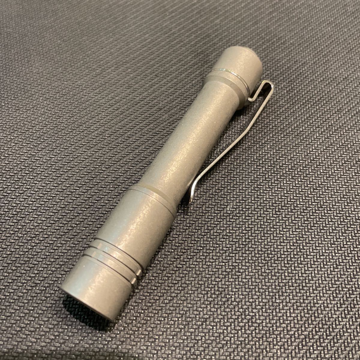 RayLight pineapple mini Titanium smooth stonewashed 検)Surefire aaa 10440 flashlight