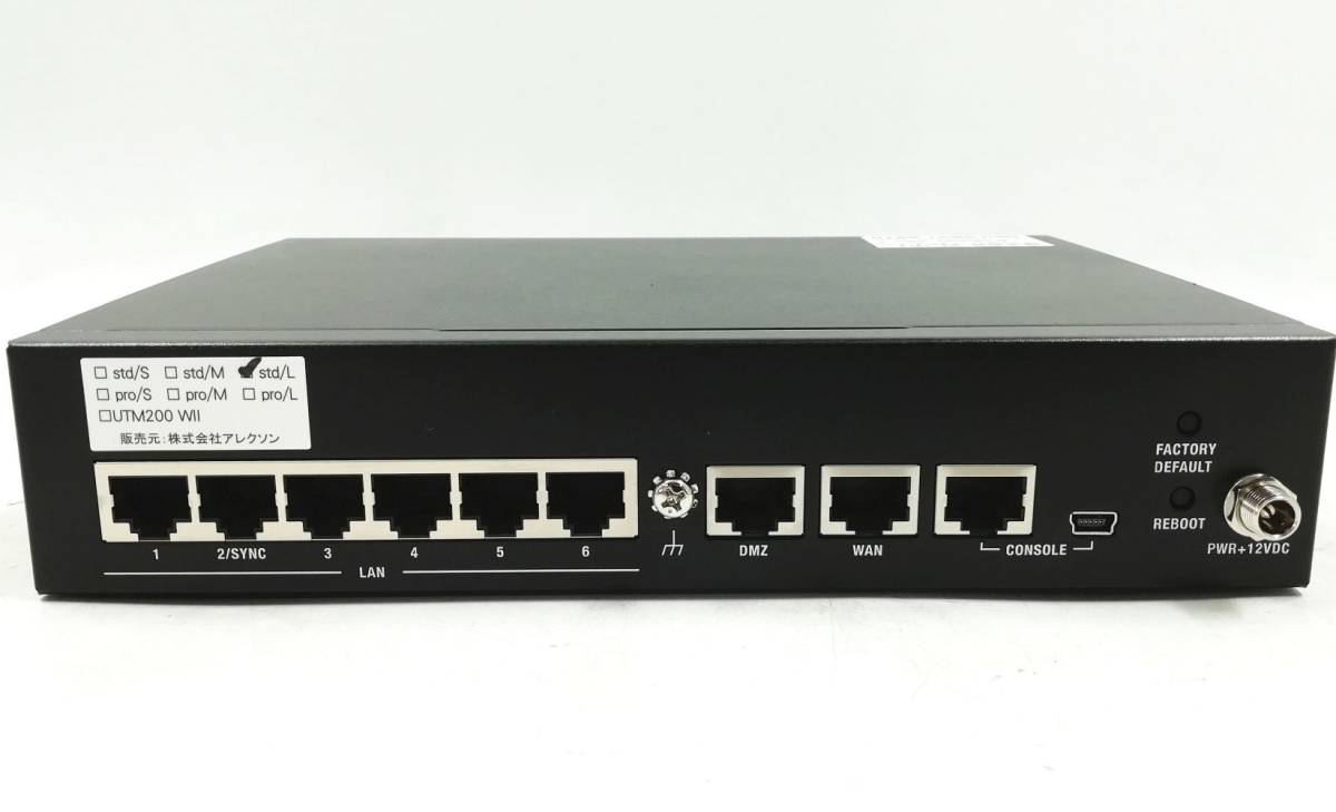 ALEXON / check point アレクソン/チェックポイント UTM200T std ALEXON / check point アレクソン/チェックポイント UTM200T std