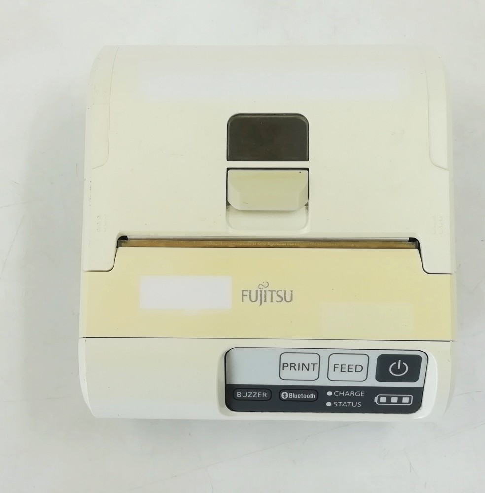 ▼■複数品 バッテリー付★ 富士通 携帯プリンター FHTPR431 PatioPrinter (パティオプリンタ) ラベルプリンタ 外装焼け有【H23082520】_画像6