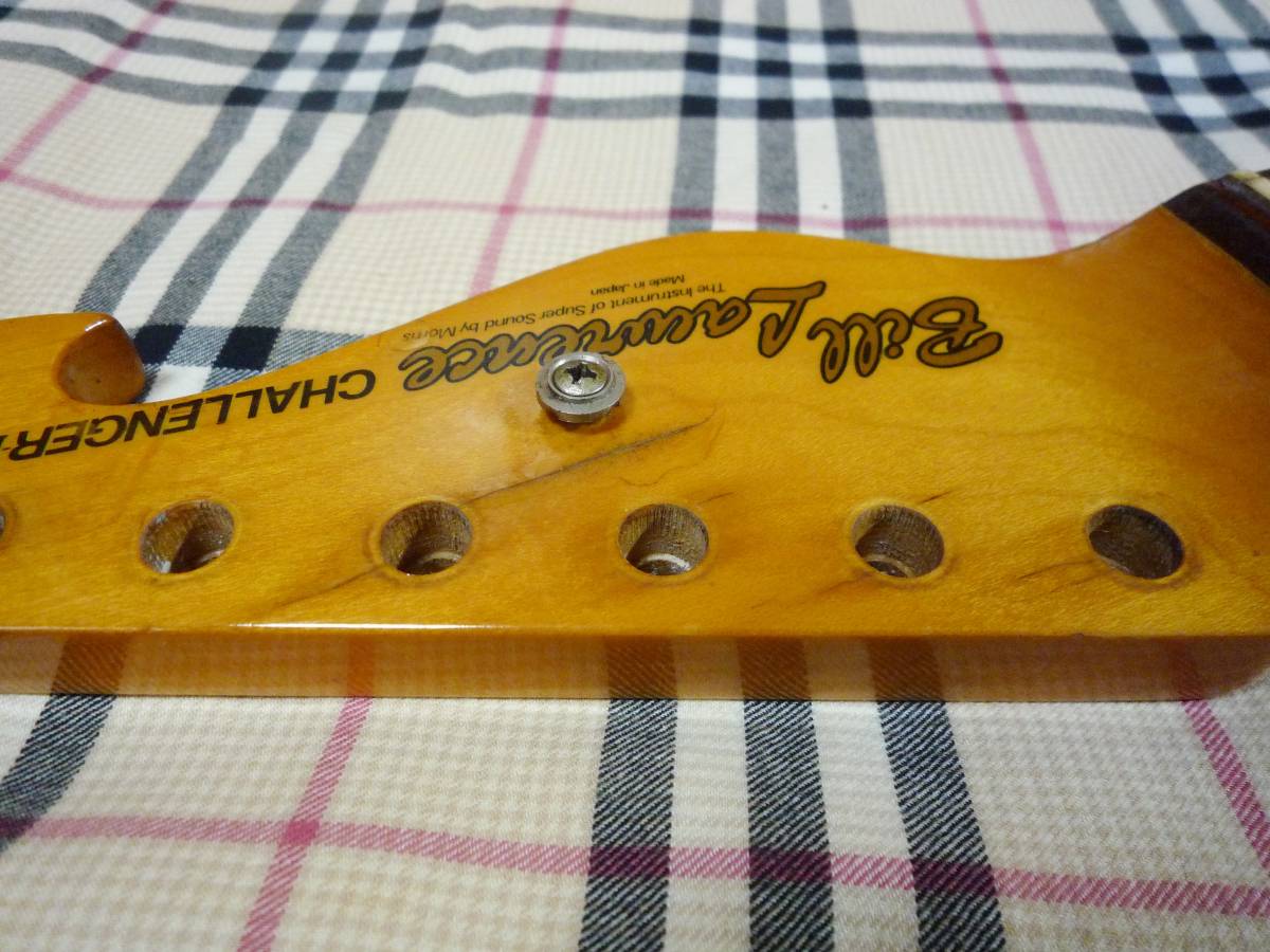 1984年製 Bill Lawrence CHALLENGER BC1D 62 Maple / Rosewood Neck Long Scale 21F　ビル・ローレンス　V シェープ _画像10