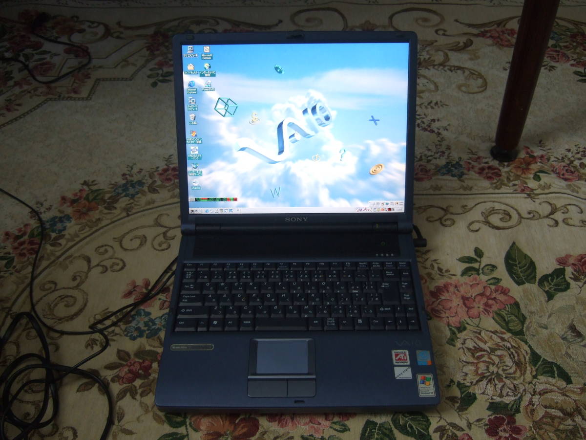 きれい Windows 98 SONY XP PCG-FR77J/B /パラレル D-sub25ピン