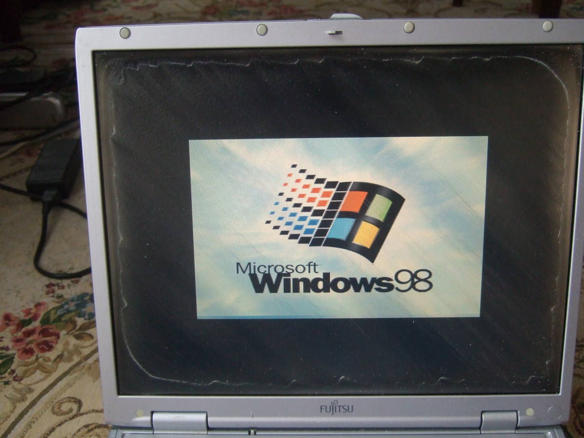 Windows 98 富士通 FMV-BIBRO NB9/1000L /パラレル D-sub25ピン