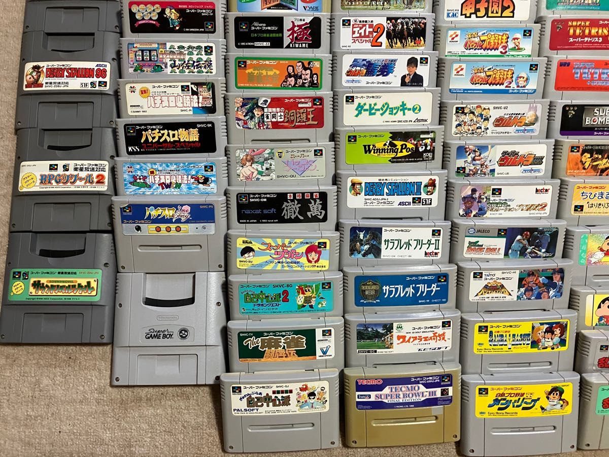 スーパーファミコンソフト 全ソフトメンテナンス済み 5本1500円 スーパーファミコンソフト 全ソフトメンテナンス済み 5本1500円