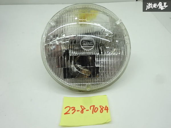 STANLEY 汎用 シールドビーム 点灯OK ヘッドライト ランプ レンズ 12V50/40W 丸形 外径：約17㎝ 奥行：約10㎝ 即納 在庫有 棚13-4_画像1