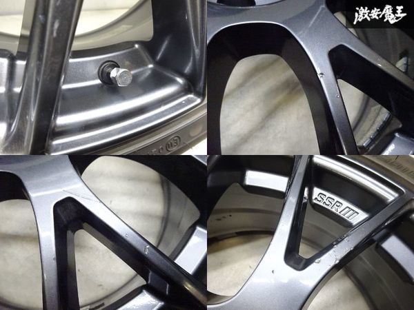 ●SSR GTV04 18インチ 7.5J +40 PCD 100 5H ダンロップ SP SPORT MAXX 050 レガシィ インプレッサ フォレスター BRZ 86 プリウス 棚T-6_画像7