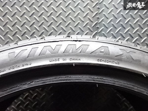 ●VINMAX ACTIVE V02 235/35ZR19 91W XL 2021年製 タイヤ 単体 2本 スカイライン フェアレディZ マークX アリスト クラウン 棚L-3_画像6