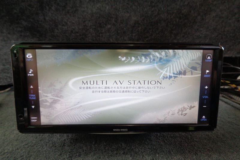 TOYOTA トヨタ 純正 AISIN AW HDDナビ Bluetooth 対応!! フルセグTV カーナビ Navi NHZA-W60G 08545-00T11 B05048-GYA80_画像1