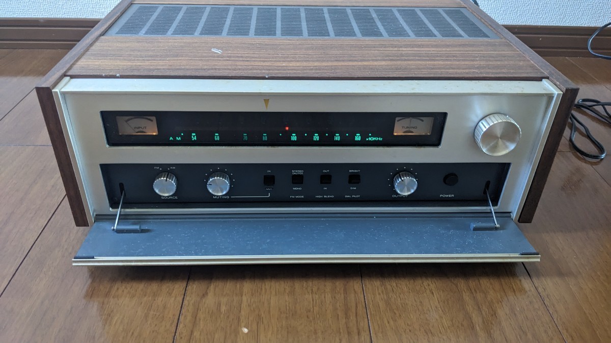 希少 レア 通電確認済み 動作未確認 TEAC AT-200S FM/AMチューナー ラジオチューナー_画像3