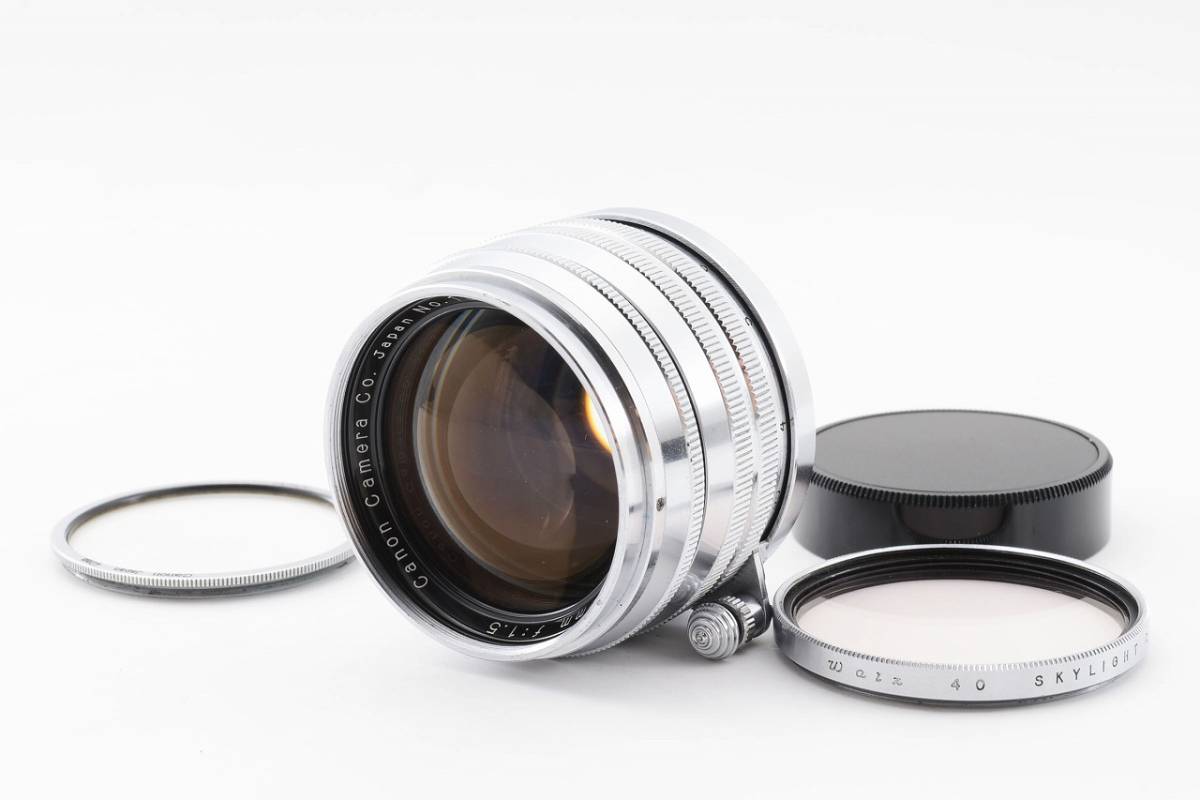 速くおよび自由な Leica F1.5 50mm Canon 整備済良品 13740 L オールド