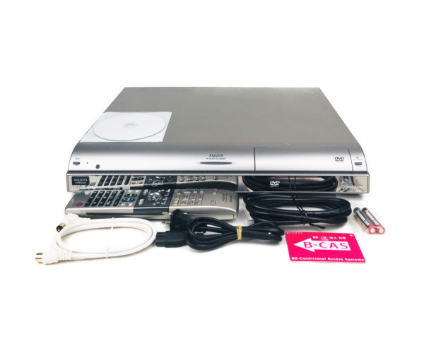 最安値 AQUOS DVDレコーダー 250GB シャープ 美品 完動品 DV-AC72