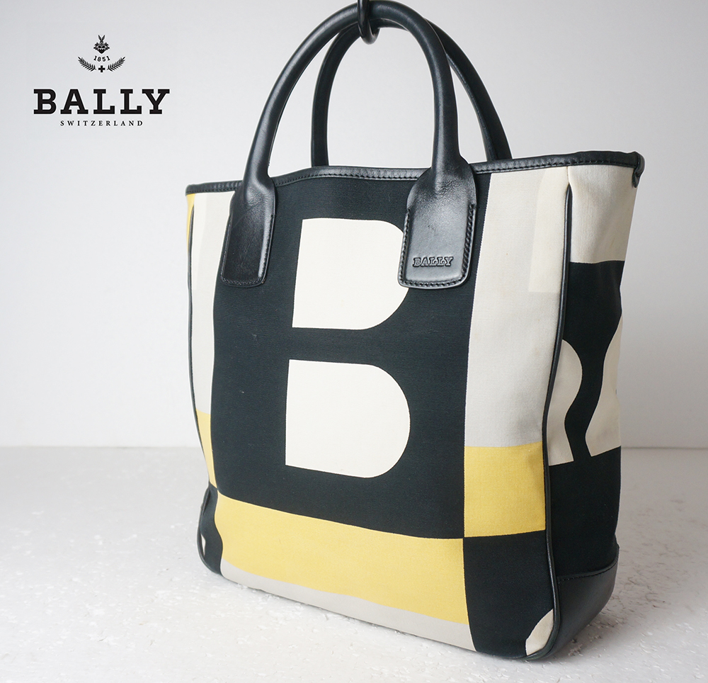 数量限定得価】 Bally - バリー BALLY レザートートバッグ メンズの