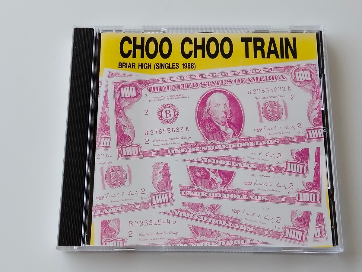 CHOO CHOO TRAIN / BRIAR HIGH(SINGLES 1988) CD SUBORG ENGLAND 15CD Velvet Crush前身バンド,Ric Menck,Paul Chastain,Matthew Sweet,_画像1