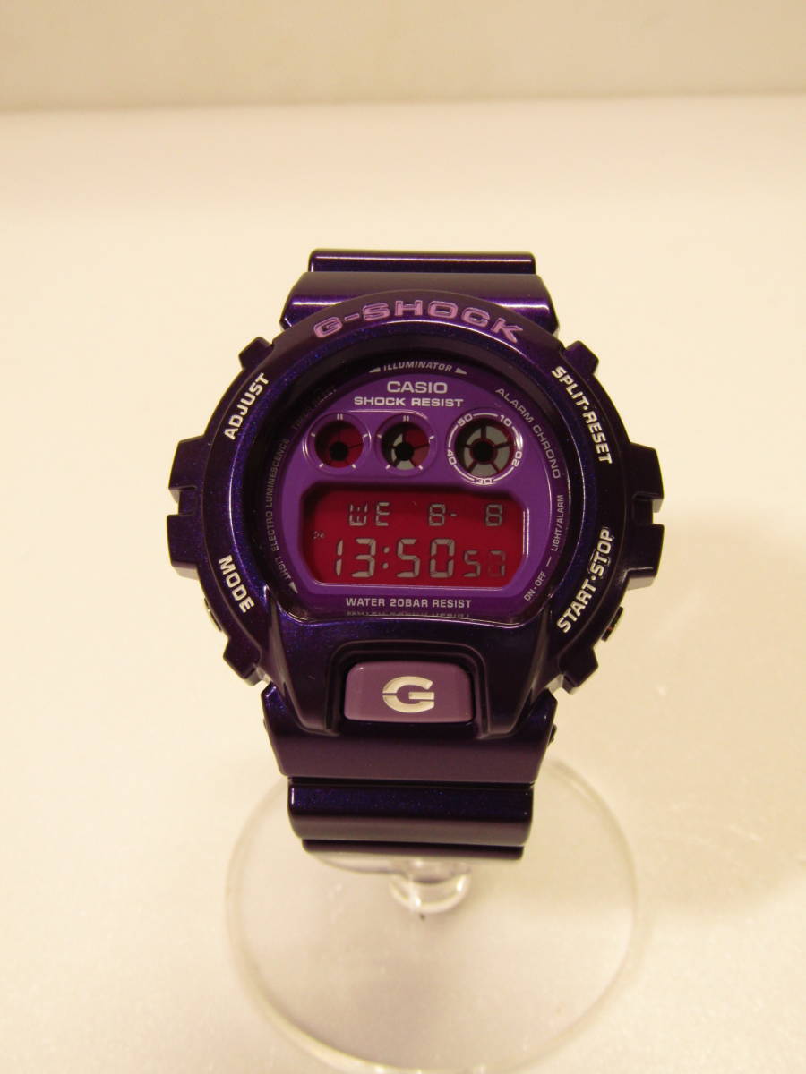 特別セーフ Y送料無料△397美品【CASIO カシオ】DW-6900CC 缶ケース付