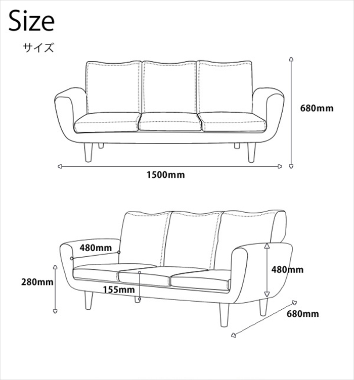  sofa 3 person for reclining sofa -3 seater . chair chair TONT Family living made in Japan da Lien Brown M5-MGKST00056S150BR561