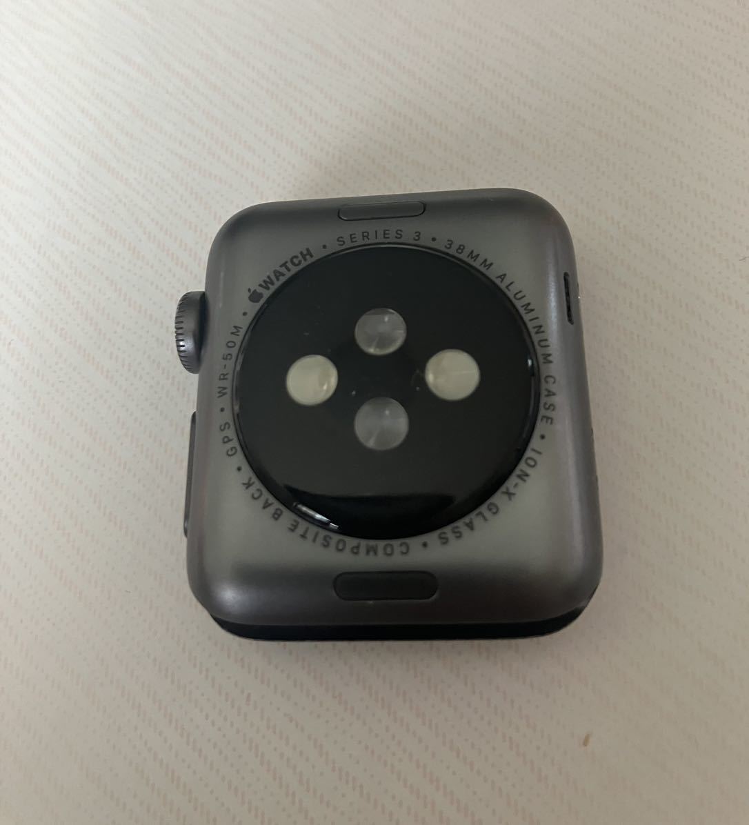 Apple Watch Series3 38mm Space Gray Aluminum Black Sport (GPS 