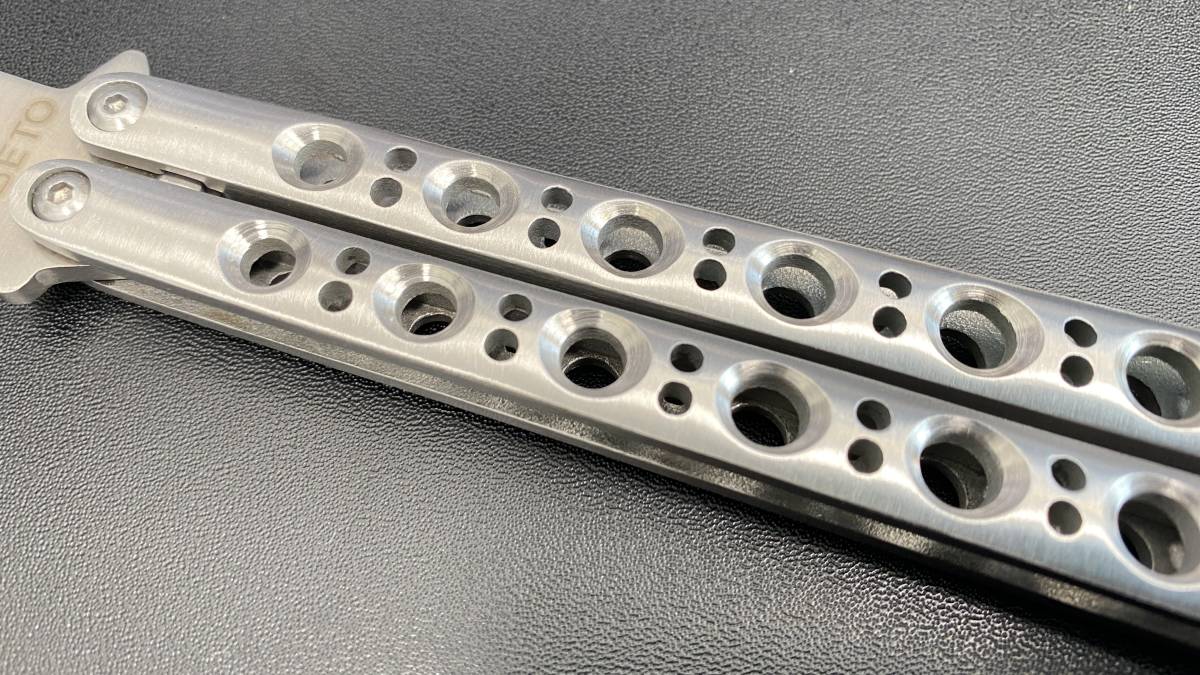 未使用保管現状品】SETO バタフライナイフ ステンレス SETO-47 SETO