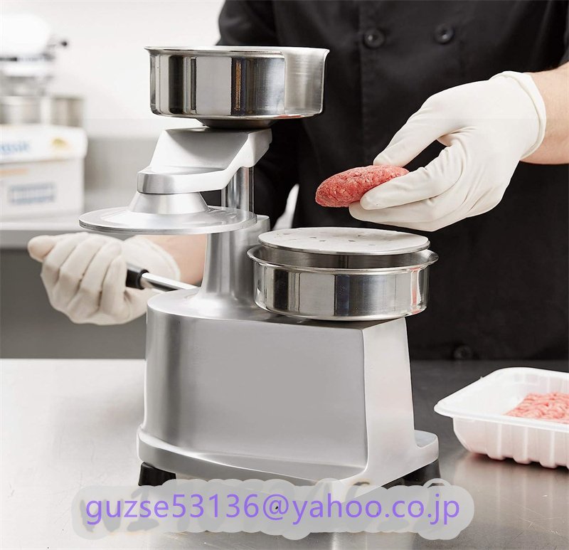強くお勧め★ハンバーガープレス 100mm肉プレス 使いやすさをお楽しみ キッチン用品 業務用