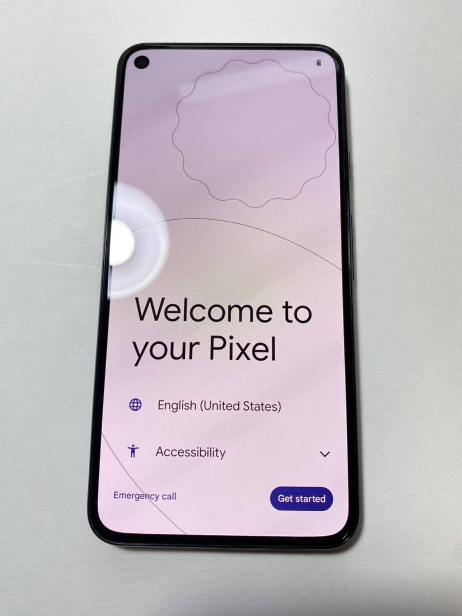 未使用品】 5 Pixel 送料無料 128GB 白ロム 本体 中古 ブラック 国内版