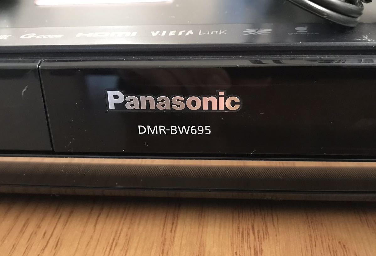 ◆ パナソニック/DIGA☆HDD/BDレコーダー DMR-BW695 2番組同時録画 500G→2TB増量 送料無料 ◆