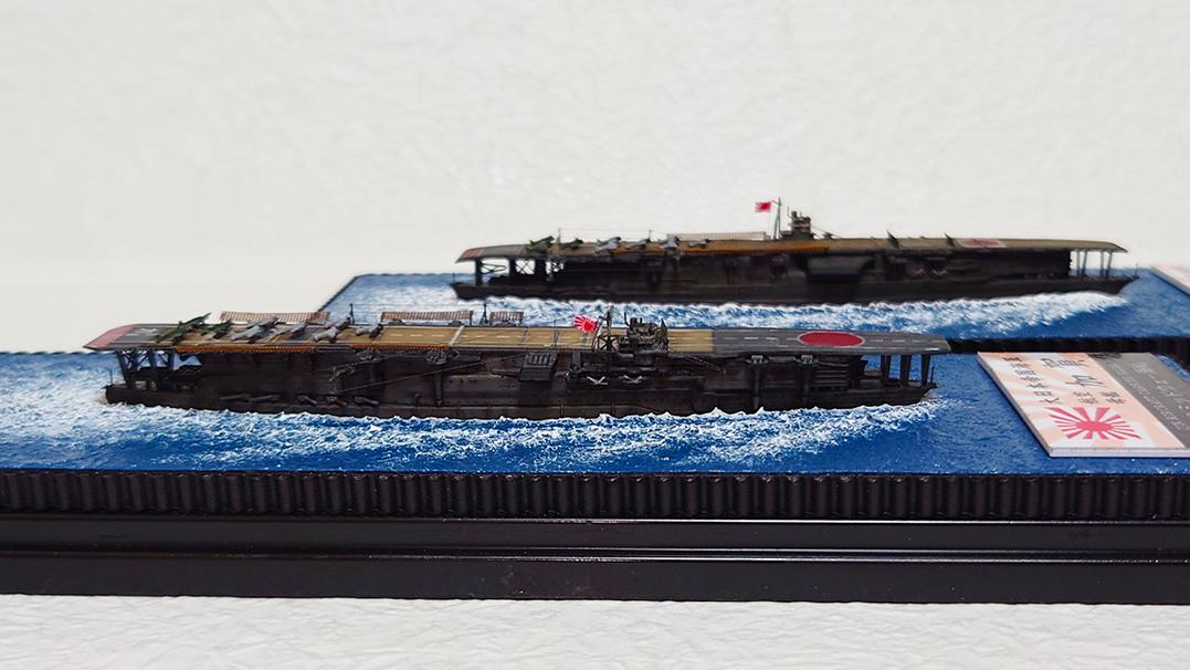 1/2000 精密完成品 2艦セット】 日本海軍 栄光の第一航空戦隊 1/2000 精密完成品 2艦セット】 日本海軍 栄光の第一航空戦隊