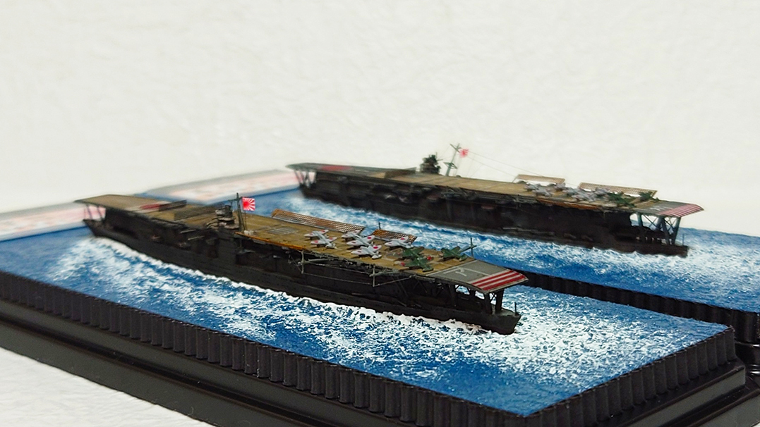 1/2000 精密完成品 2艦セット】 日本海軍 栄光の第一航空戦隊 1/2000 精密完成品 2艦セット】 日本海軍 栄光の第一航空戦隊