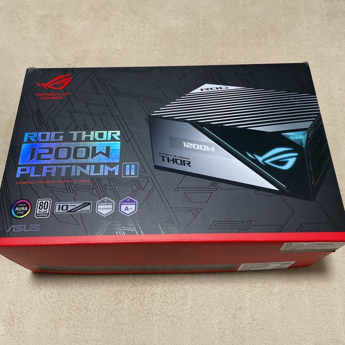 ASUS ROG THOR 1200W Platinum II ROG-THOR-1200P2-GAMING 美品!-日本