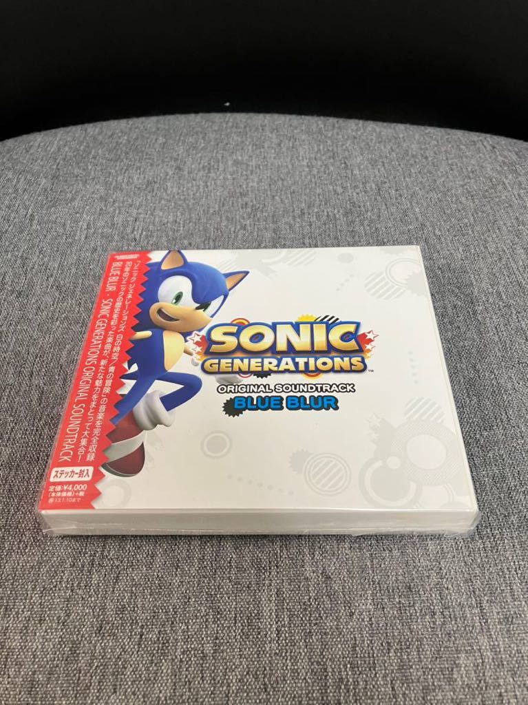 【高額売筋】 SONIC GENERATIONS ソニック　サントラ Blur Soundtrack:Blue Original ゲーム一般