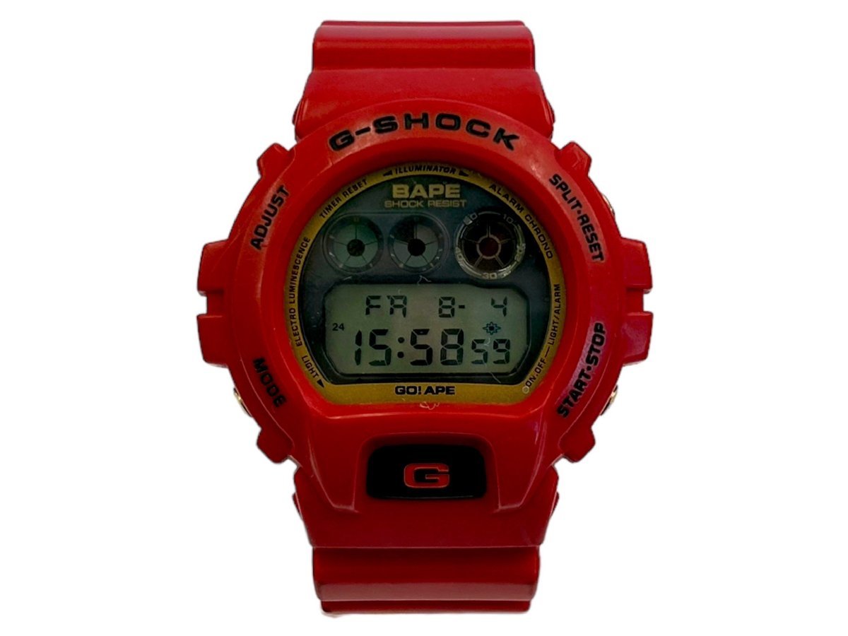 日本最大のブランド CASIO (カシオ) メンズ/004 レッド DW-6900